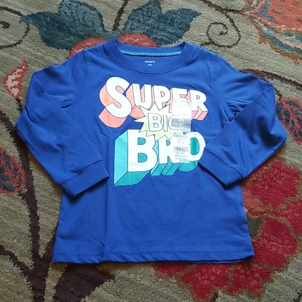 Carters Big Brother LS Tee